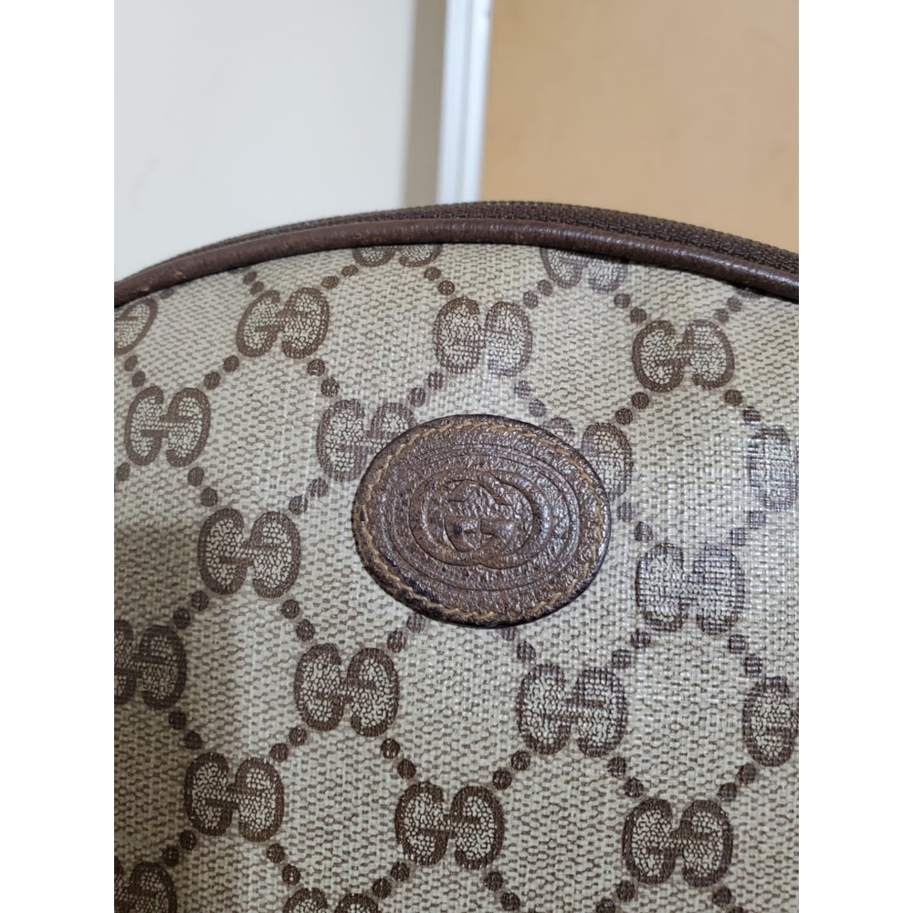 Gucci Vintage Supreme PVC Monogram Crossbody Bag - Picture 9 of 14